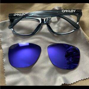 Genuine Oakley Frogskins Replacement Violet Iridium Lenses